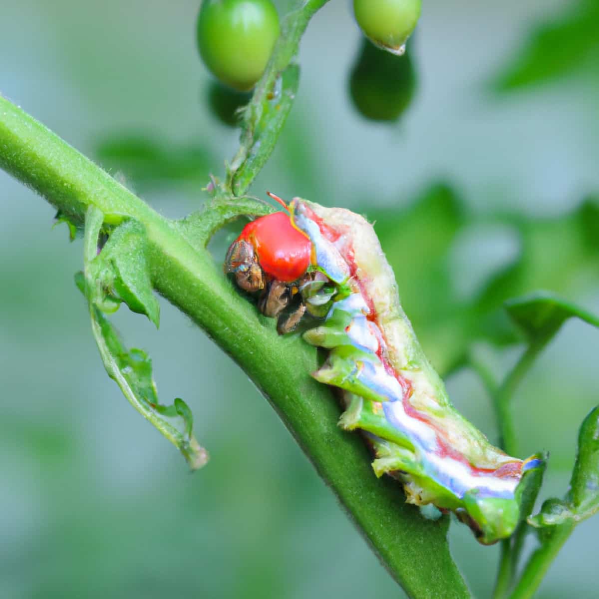 Pinworm Infestation In Tomato Crop Symptoms Chemical And Organic