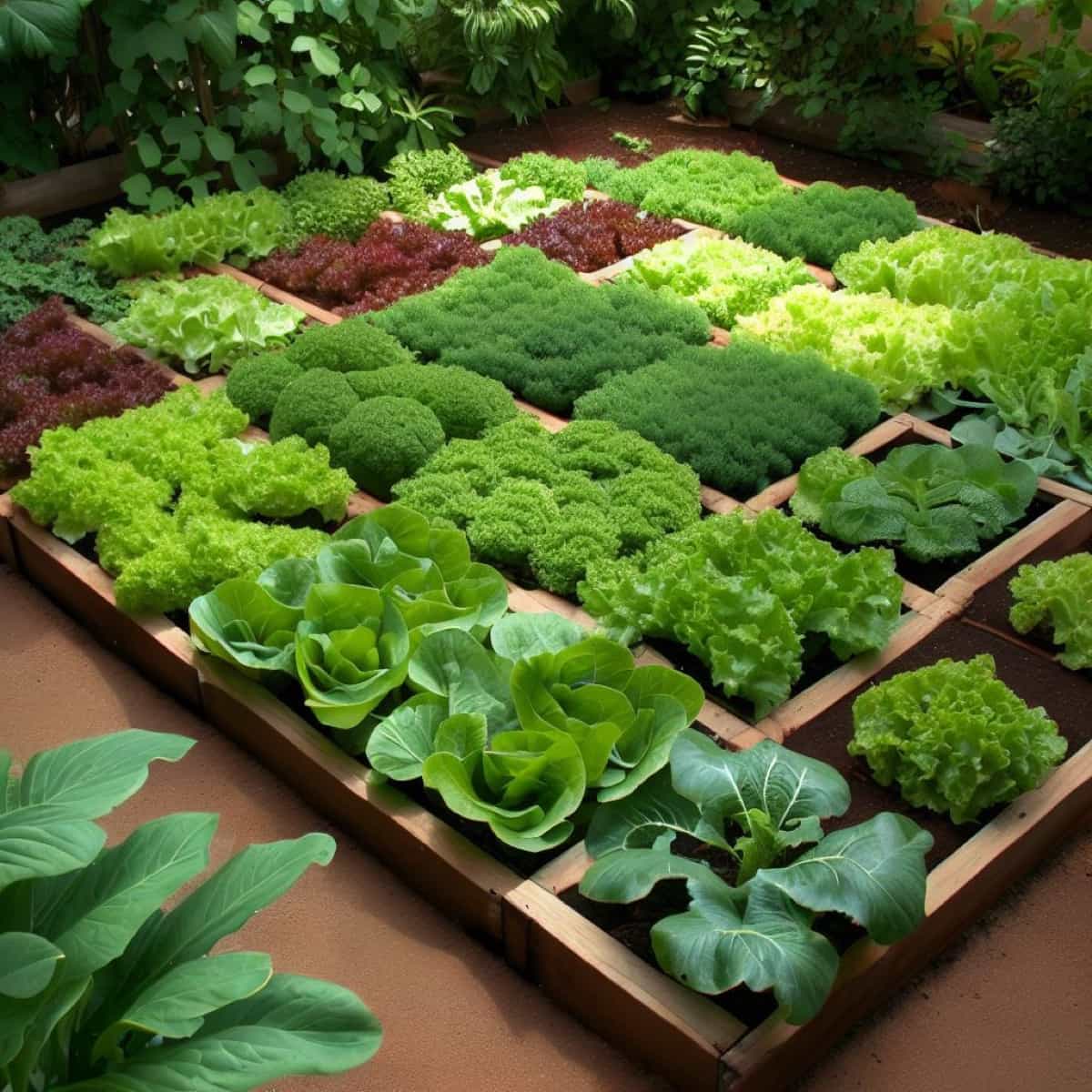 Salad gardening