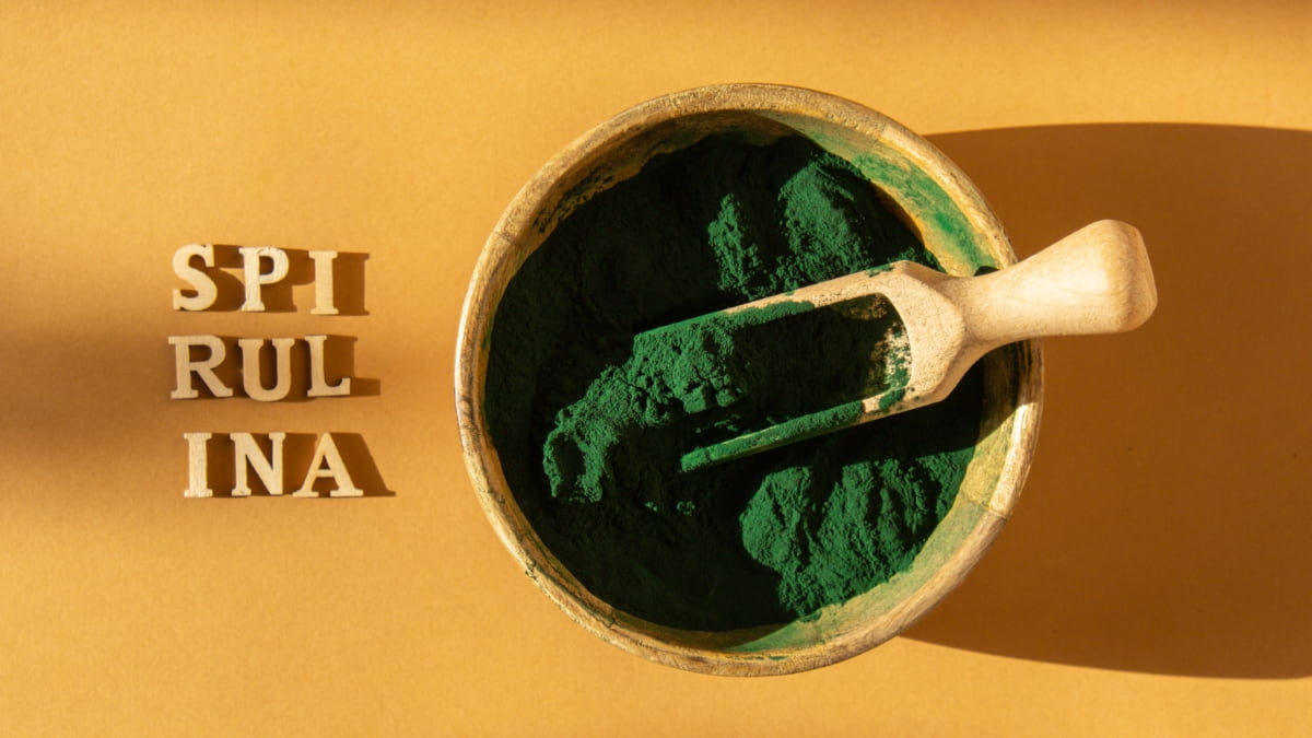 Blue-Green Algae Spirulina Powder